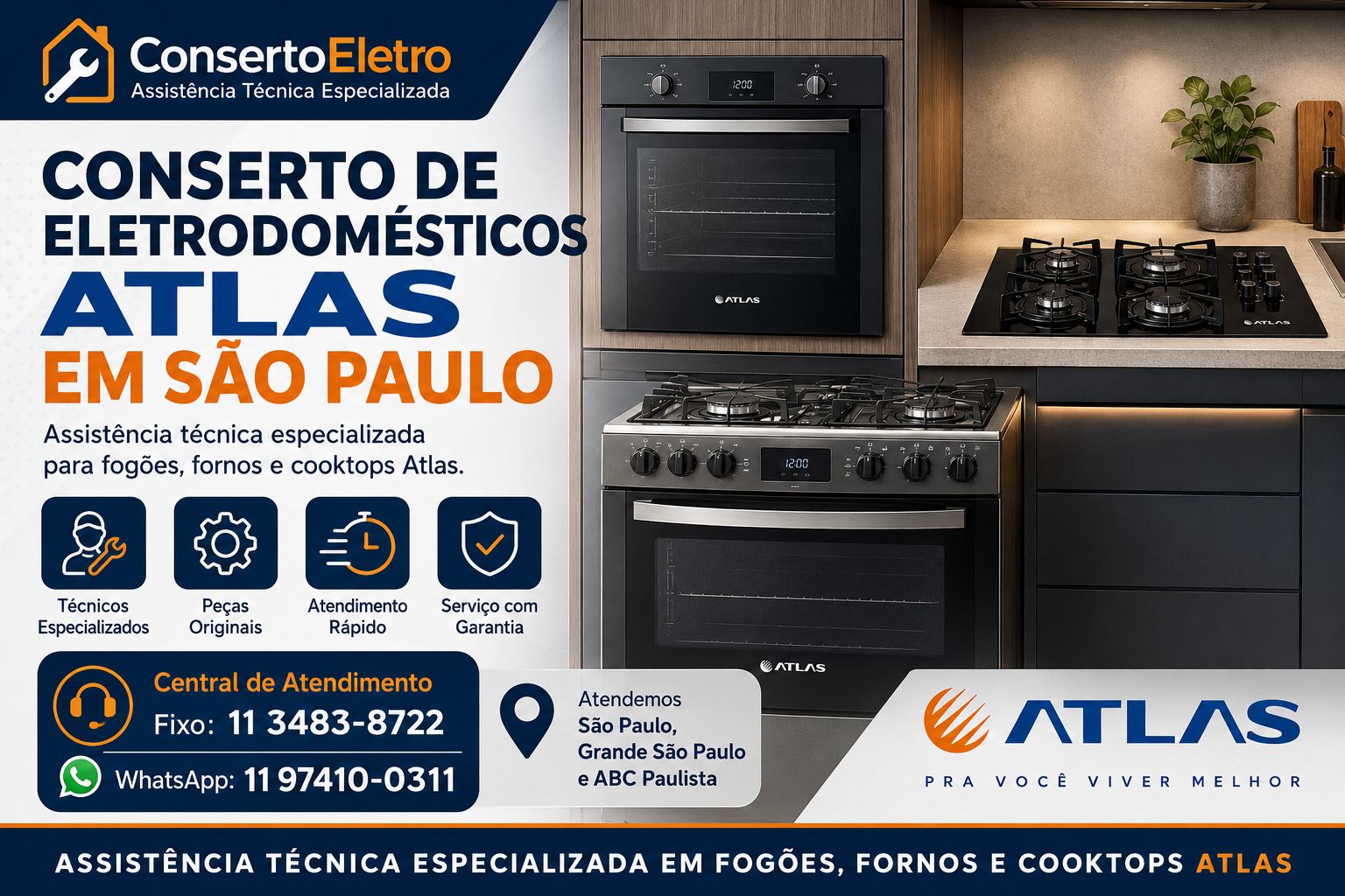 conserto de eletrodomesticos atlas em sao paulo