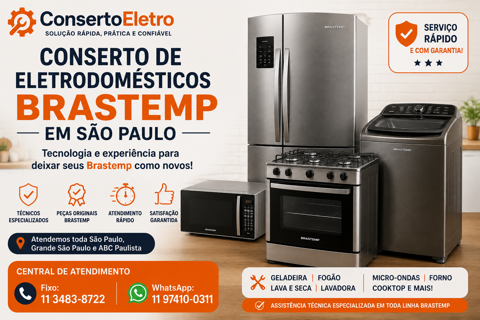 conserto de eletrodomesticos brastemp em sao paulo